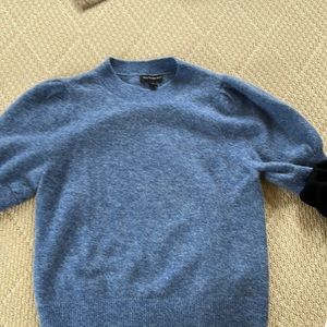 Banana Republic short sleeve sweater. Soft blue